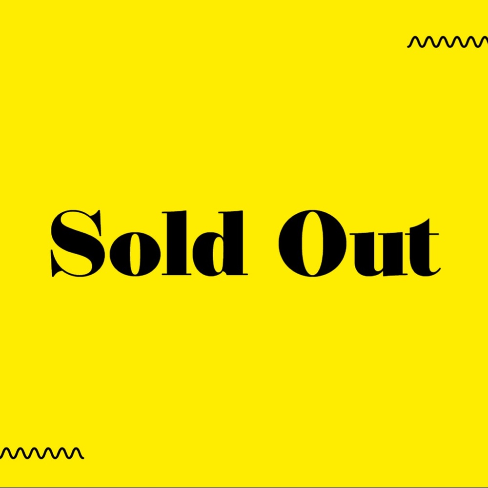 〰️ SOLD OUT 〰️